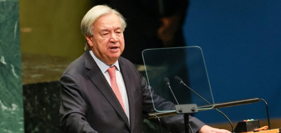 Guterres: İki devletli çözüme destek sözlerin ötesine geçmeli