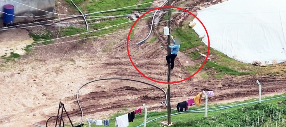 Hazro da Kaçak Hatlara Dronlu Tespit!