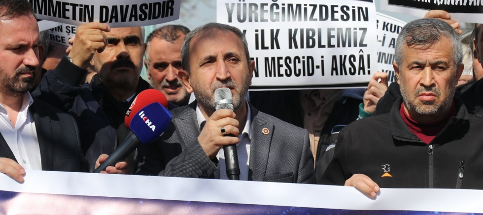 HÜDA PAR Milletvekili Demir: Filistin ve Kudüs, asla siyonizmin vatanı olmayacaktır