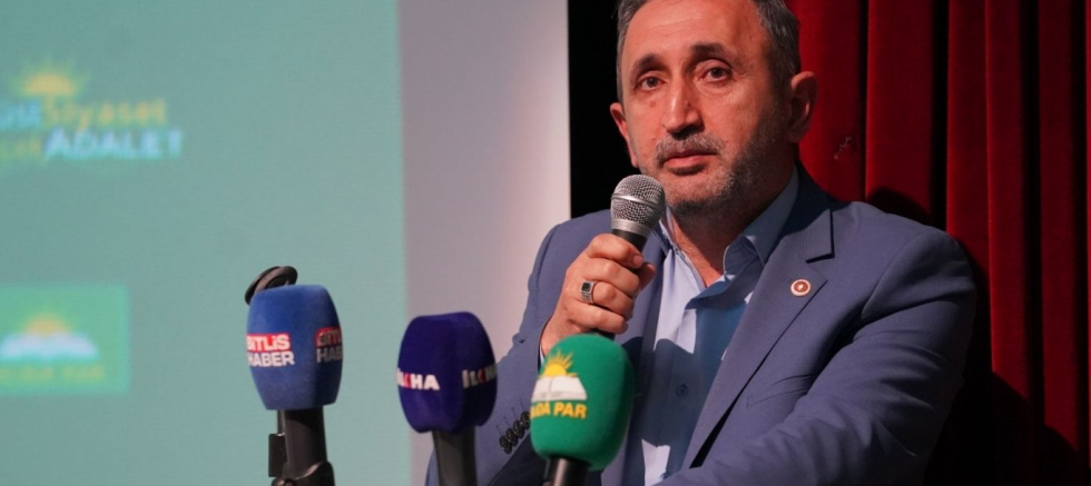 HÜDA PAR Milletvekili Demir: Zenginler fabrika kurmak yerine parasını faize yatırıyor