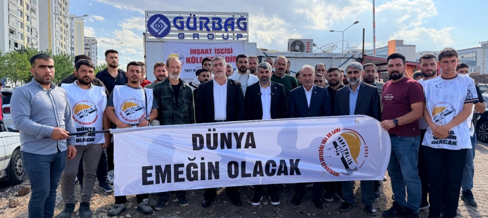 HÜDA PAR Milletvekili Dinç, Diyarbakır Şehir Hastanesi işçilerinin sorunlarını dinledi