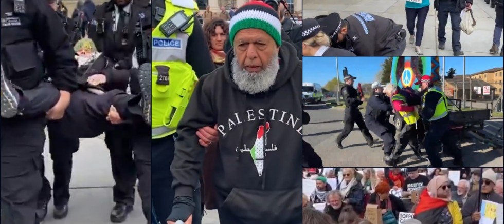 İngiliz hükümetinden işgalci siyonistlere destek, Filistin eylemcilerine baskı: 500’den fazla gözaltı