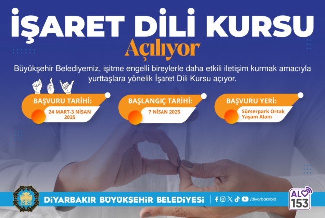 İşaret Dili Kursu açılıyor