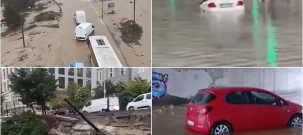 İstanbul'da yağış bilançosu: Bin 277'si su baskını olmak üzere 2 bin 518 ihbar
