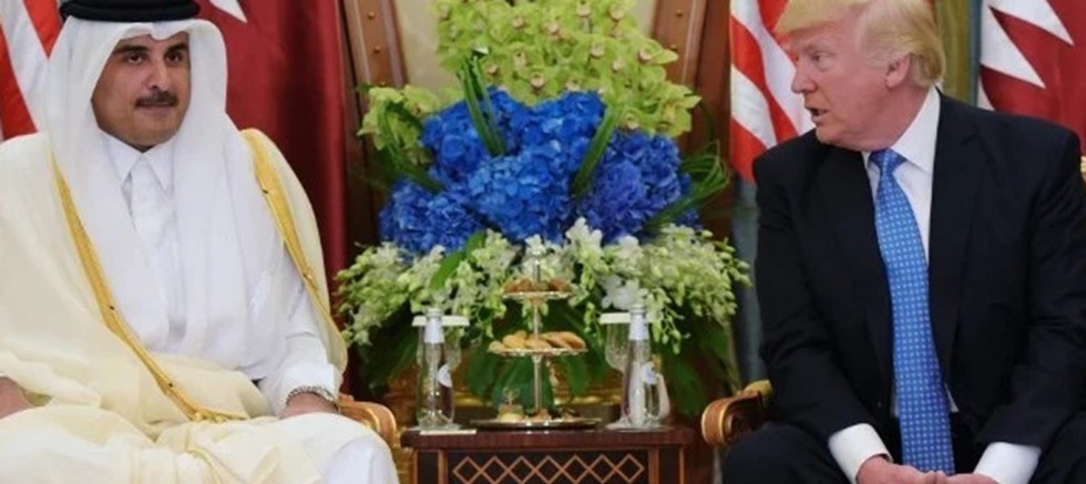Katar Emiri Al Sani ABD Başkanı Trump ile görüştü