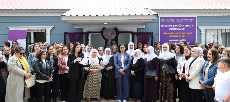 Kayapınar’da Kadın Yaşam Merkezi Açıldı