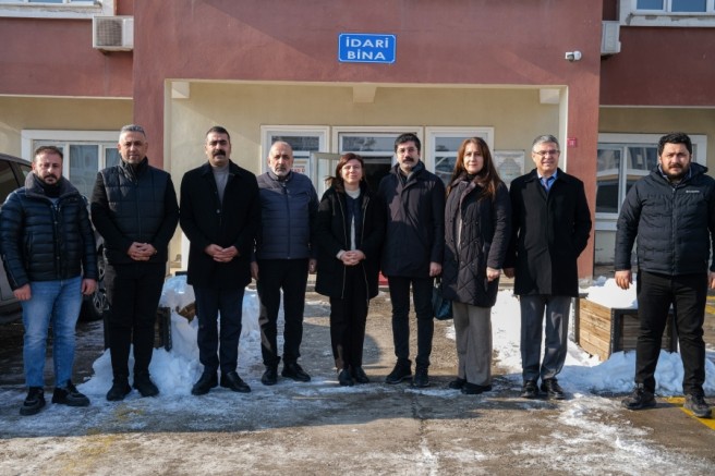 Kent Koruma ve Dayanışma Platformu’ndan DBB’ye Dayanışma Ziyareti