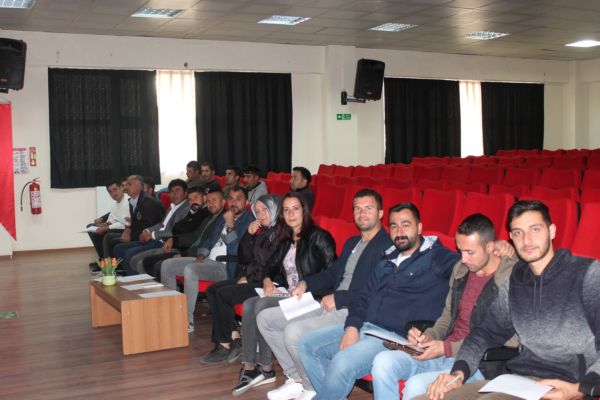 KULP’TA, OKULLARDA GÖREVLİ ÖZEL  GÜVENLİK GÖREVLİLERİ EĞİTİME ALINDI