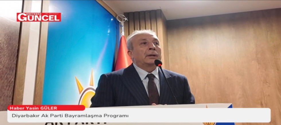 AK Parti Diyarbakır’da Bayramlaşma Programı ( Video Haber)