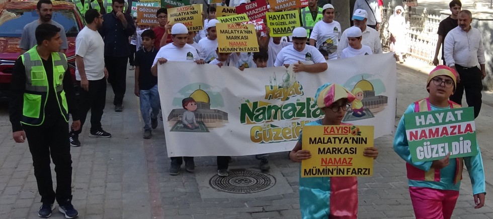 Malatya'da çocuklar 
