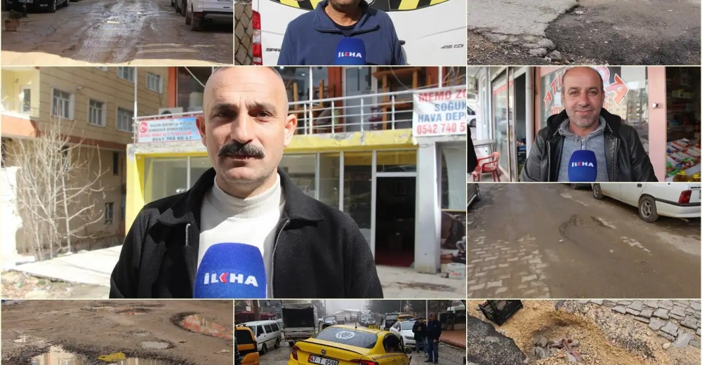 Mardin halkı: İki yıldır bitmeyen altyapı çalışmaları nedeniyle yollar köstebek yuvasına döndü