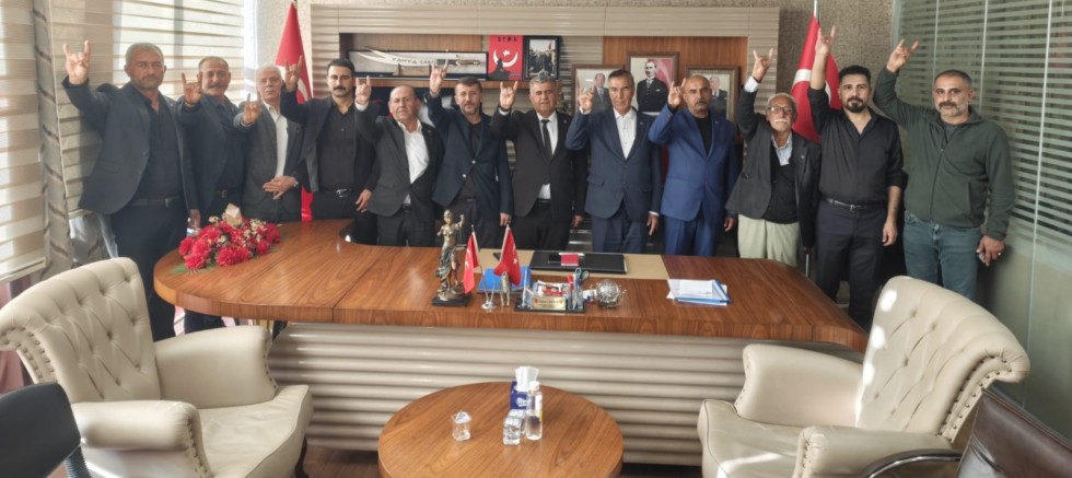 MHP Bismil’de 19 Mahalleye Mahalle Başkanı Atadı