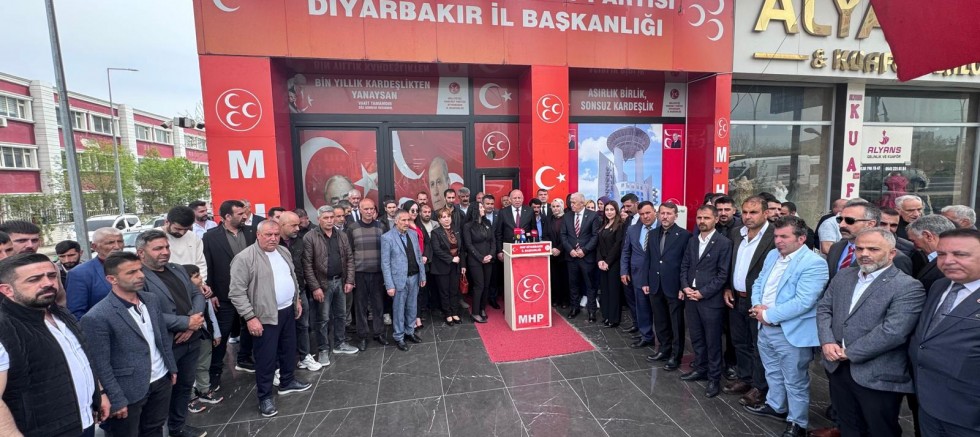 MHP Diyarbakır’da Kongre Sürecine Giriyor: İlçe Teşkilatlarında Yeniden Yapılanma Başladı