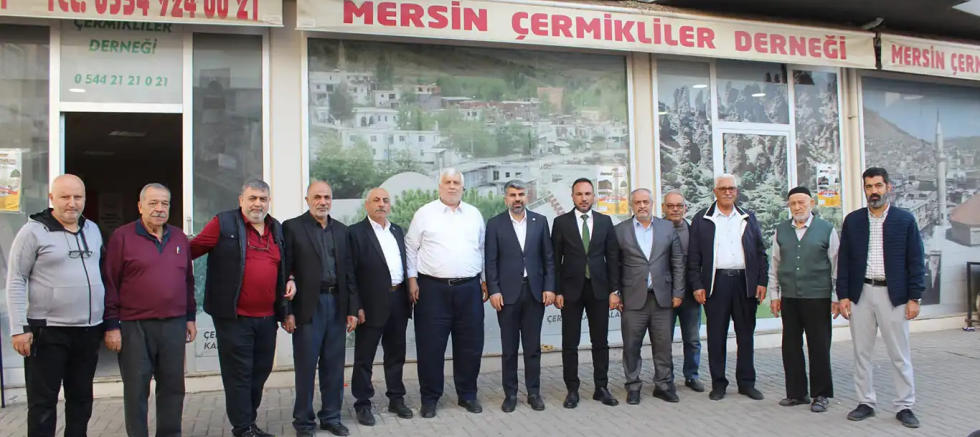 Milletvekili Dinç'ten Mersin Çermikliler Derneği’ne ziyaret