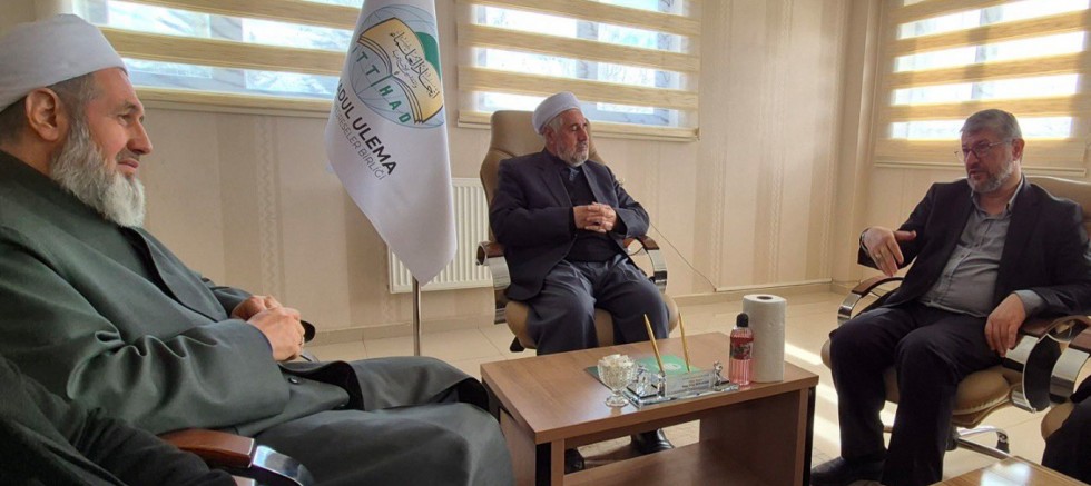 Muhammed Emin Yıldırım’dan İTTİHADUL ULEMA'ya ziyaret