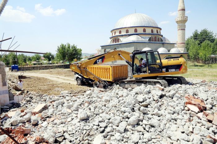 MÜMİNAĞA CAMİ TAZİYE  EVİ YAPIMINA BAŞLANDI