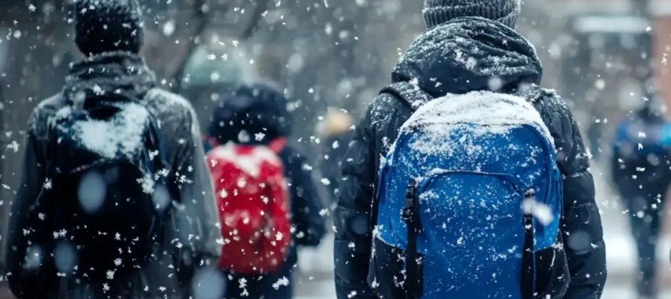 Ordu'nun bazı ilçelerinde eğitime kar engeli