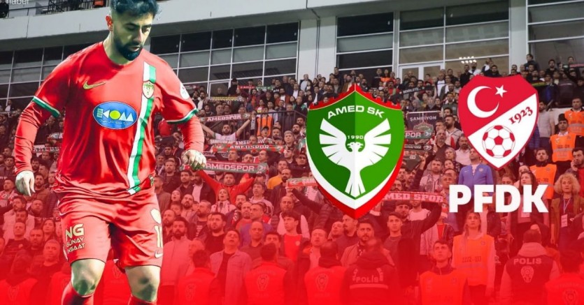 PFDK’dan  Amedspor’a Saç Örme  cezası 600 Bin TL Çekdar Orhana’da 5 Maç Ceza Verdi
