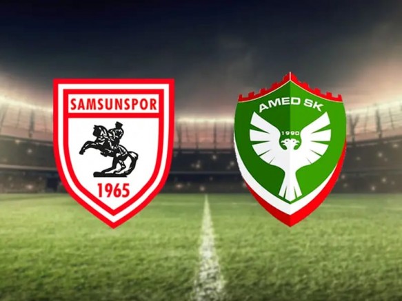 Samsunspor-Amedspor Maçında İlk 11’ler Belli Oldu