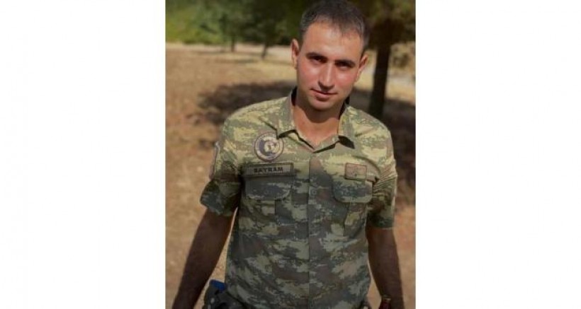 Şehit Uzman Çavuş Abdullah Bayram Diyarbakır'da son yolculuğuna uğurlandı