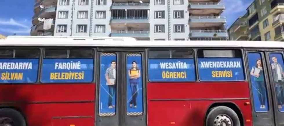 SİLVAN BELEDİYESİ OTOBÜSÜNDE “KÜRTÇE” TARTIŞMASI