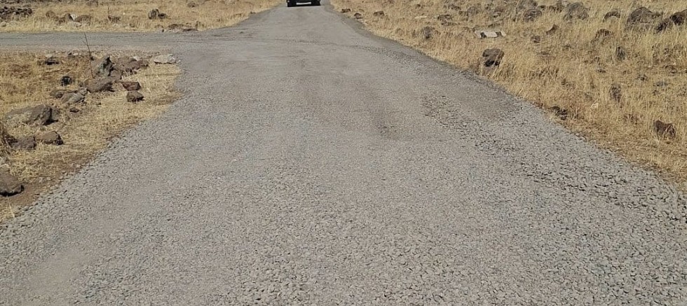 Sofi Halil Mezrası’nda ulaşım güvenliği için yoğun mesai