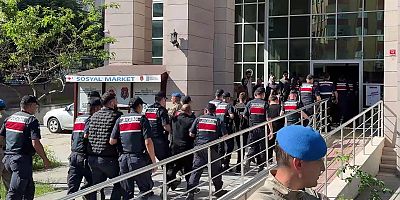 24 ilde organize suç örgütlerine operasyon: 313 şüpheli yakalandı