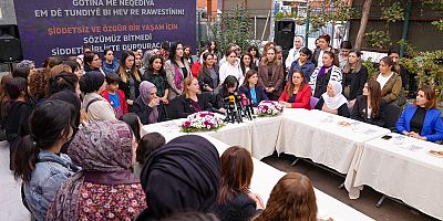 25 Kasım Etkinliklerinin Startı Rojin Kabaiş Dayanışma Merkezi’nde Verildi