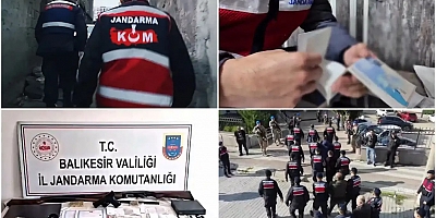 7 ilde 8 suç örgütüne eş zamanlı operasyon: 64 şüpheli yakalandı