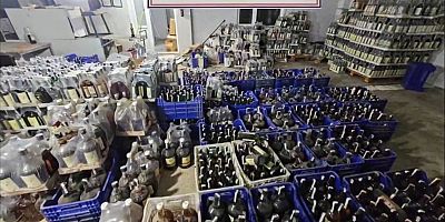 81 ilde metil alkol operasyonu: 91 bin litre ele geçirildi