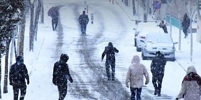 9 il için sarı kodlu uyarı: Kuvvetli kar yağışı bekleniyor