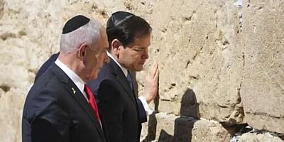 ABD Dışişleri Bakanı Rubio, Netanyahu ile Ağlama Duvarı'nda
