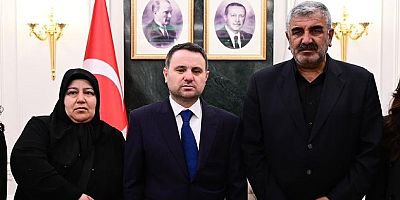Adalet Bakanı Gürlek, Rojin Kabaiş'in ailesi ile bir araya geldi