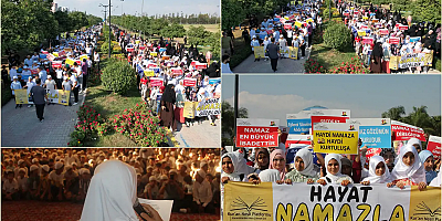 Adana'da 'Hayat namazla güzeldir' etkinliği düzenlendi
