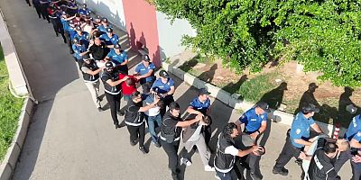 Adana merkezli 11 ilde organize suç operasyonu: 73 şüpheli tutuklandı