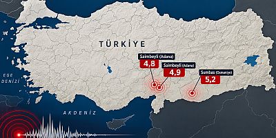 Adana ve Osmaniye’de peş peşe 3 deprem: Yetkililerden açıklama geldi