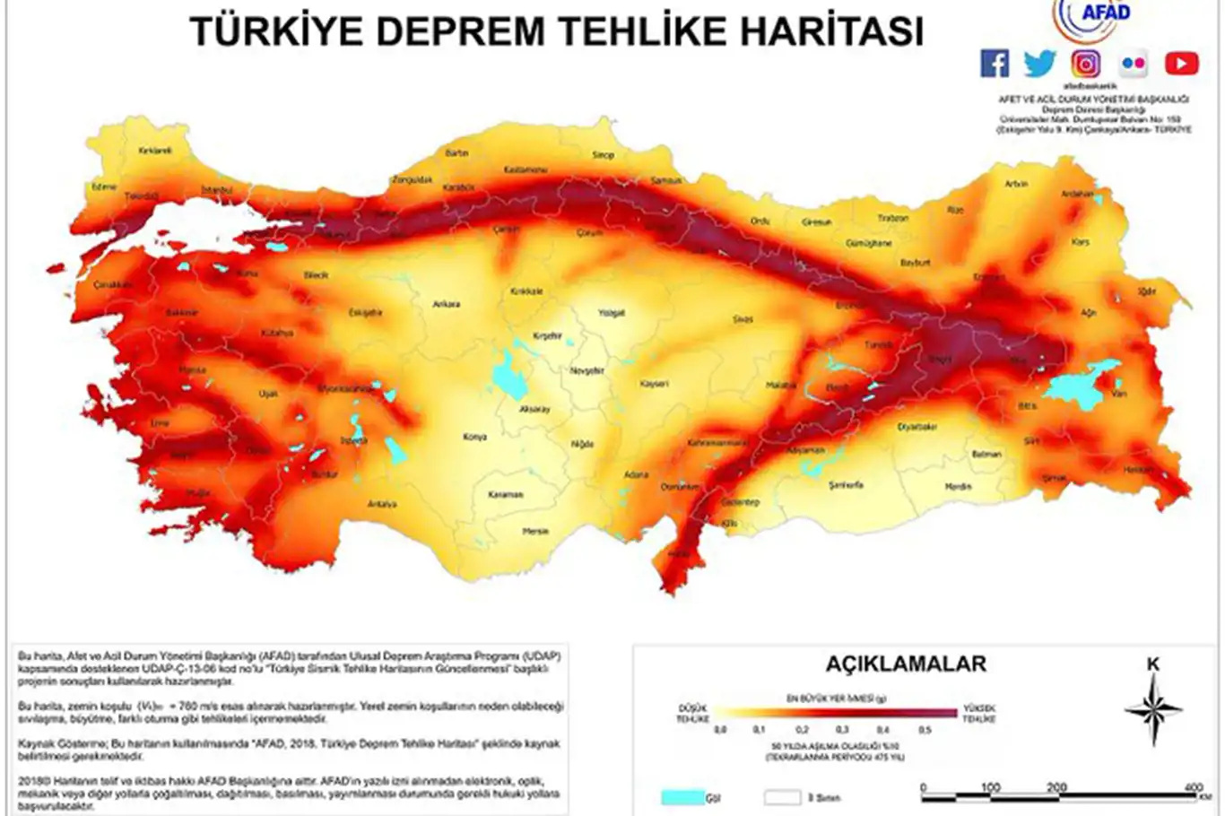 AFAD'dan adrese göre 