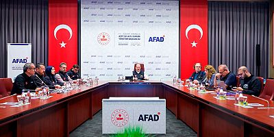 AFAD'dan orman yangınlarıyla mücadele değerlendirme toplantısı