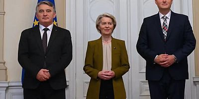 AK Başkanı von der Leyen: Bosna Hersek, AB'nin eşiğinde