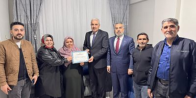 AK PARTİ’DEN DİYARBAKIR’DA ANLAMLI ZİYARET: TEŞEKKÜR BELGELERİ TAKDİM EDİLDİ
