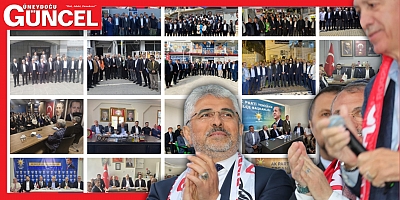AK Parti'den Diyarbakır Teşkilatlarına Yoğun Mesai 