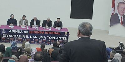 AK Parti Diyarbakır İl Danışma Meclisi, Çözüm Odaklı Gündemle Toplandı