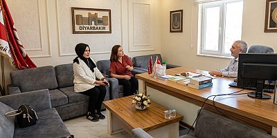 AK Parti Diyarbakır İl Kadın Kolları'ndan 24 Temmuz'da Gazetemize Ziyaret