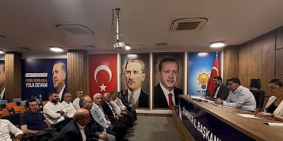 AK Parti Diyarbakır Teşkilatında Yerel Yönetimler Toplantısı