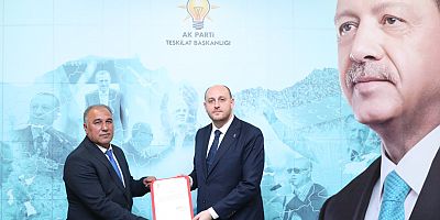 AK PARTİ ERGANİ İLÇE BAŞKANLIĞINA ATAMA GERÇEKLEŞTİ