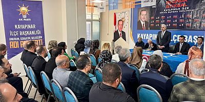 AK Parti Kayapınar İlçe Danışma Toplantısı Gerçekleştirildi