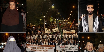 Aksa Tufanı'nın 3'üncü yılında vatandaşlardan İslam ülkelerine çağrı