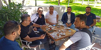 Aksaray Vekili ve Başkanı  Amedspor'un kaldığı  Otelde ziyaret etti