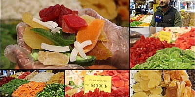 Aktarlarda tropikal kuru meyvelere yoğun ilgi