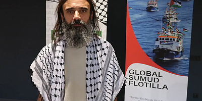 Aktivist Özkan: Küresel Sumud Filosu, Gazze’ye sadece insani yardım ulaştırmayı amaçlıyor